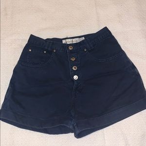Juniors anchor blue shorts
